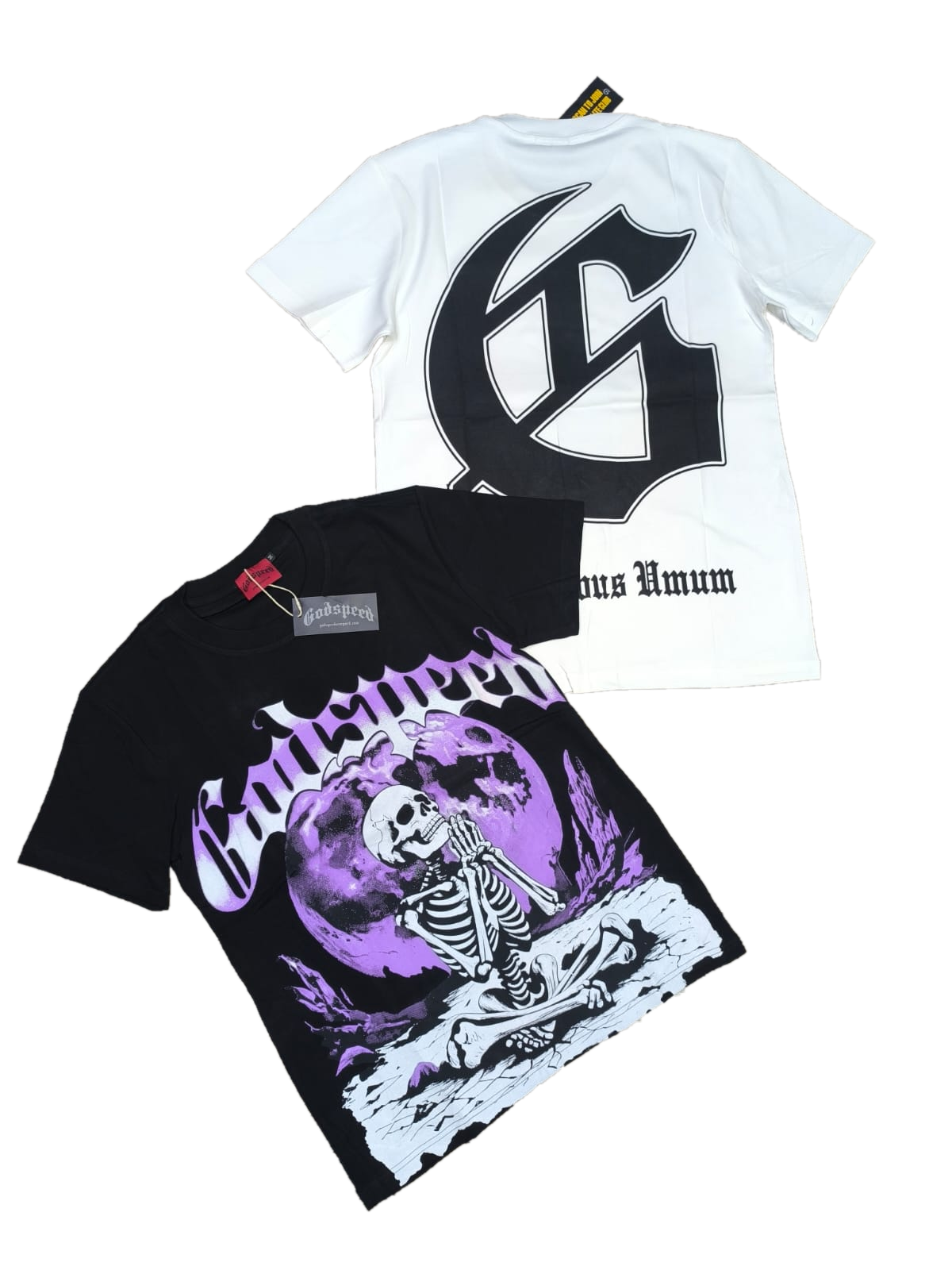 Camiseta Godspeed "Praying Skeleton"