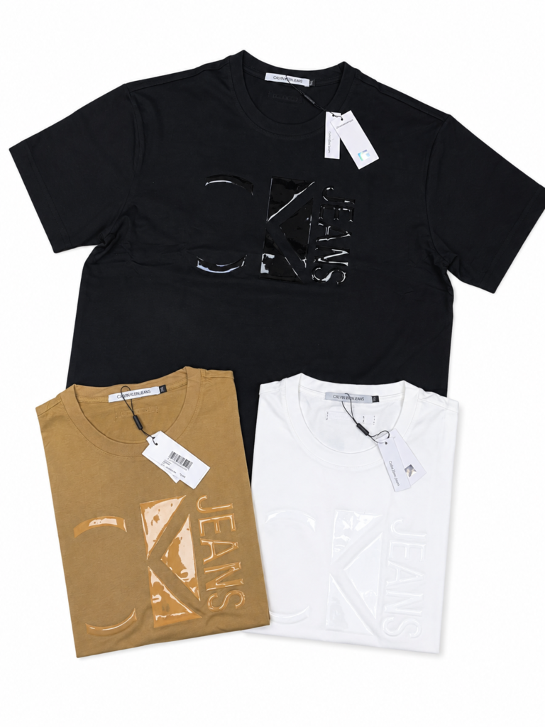 Camiseta Calvin Klein Jeans Logo Glossy